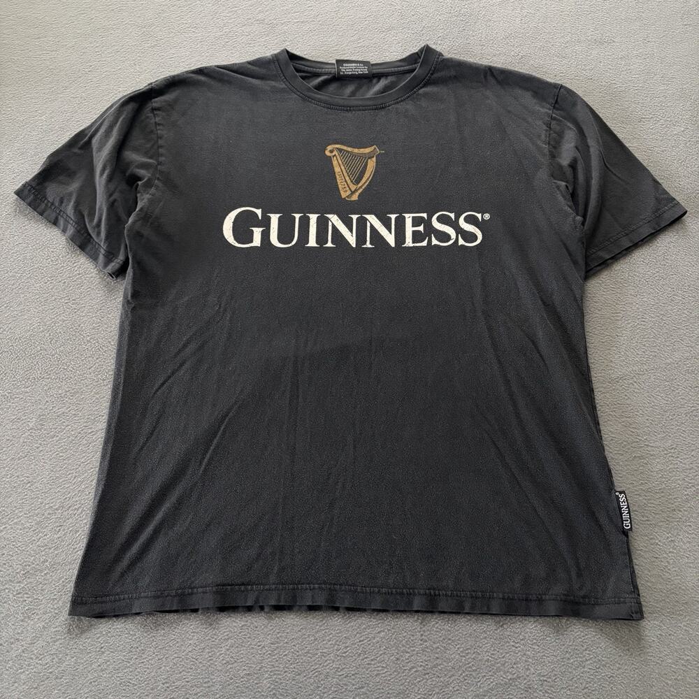 Vintage Y2K Guinness Beer Promo T Shirt (XL) Dublin Ireland Irish Drinking